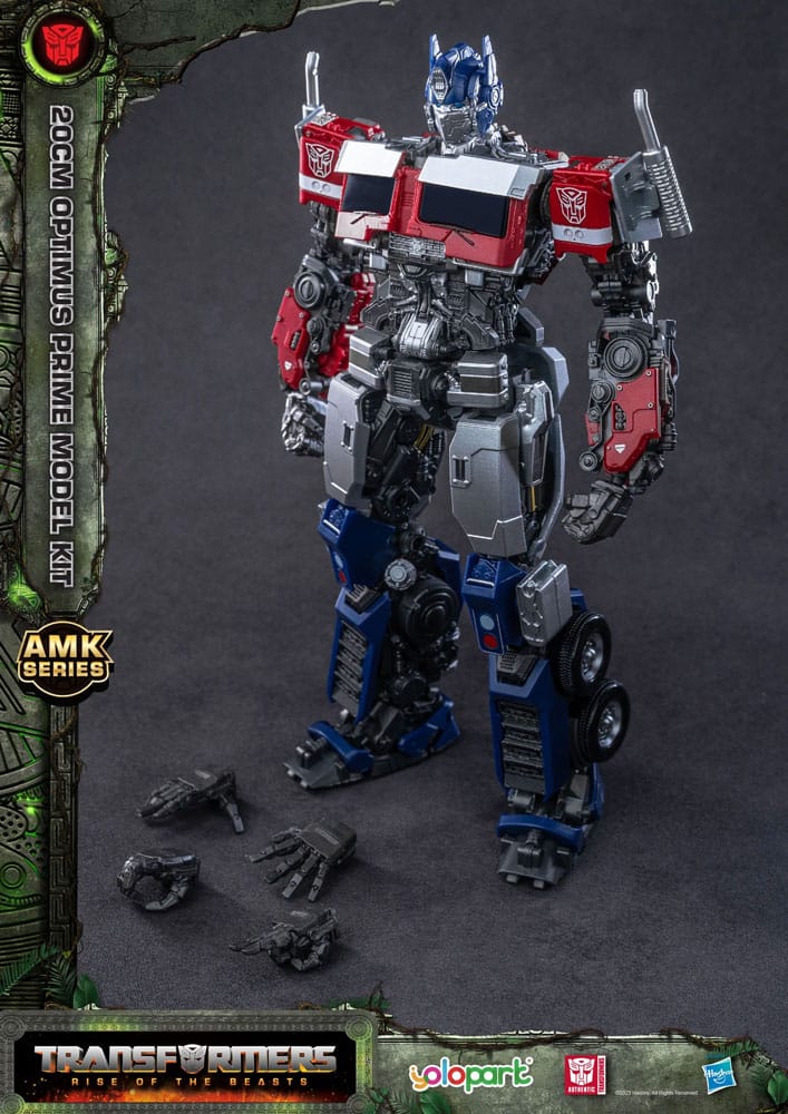 Yolopark Transformers Rise of the Beasts Optimus Prime AMK Series Plastic Model Kit