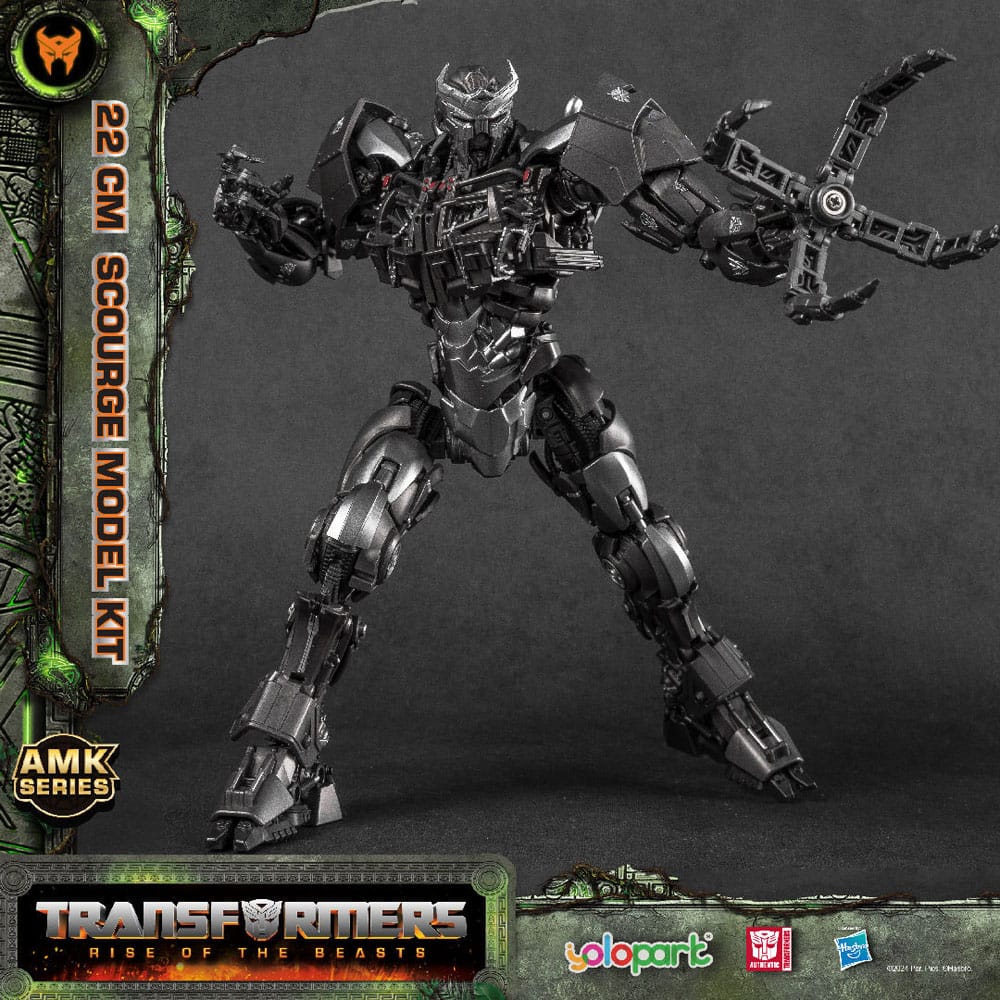 Yolopark Transformers Rise of the Beasts Scourge AMK Series Plastic Model Kit