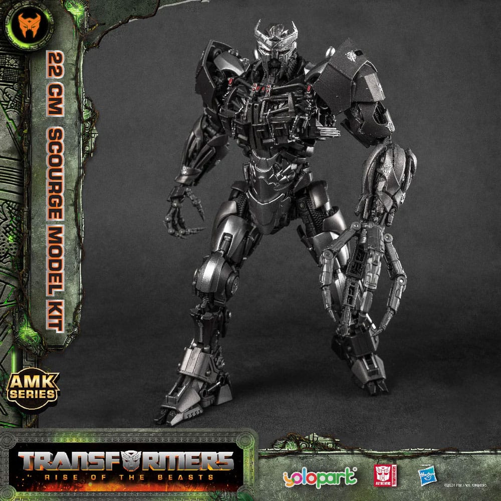Yolopark Transformers Rise of the Beasts Scourge AMK Series Plastic Model Kit