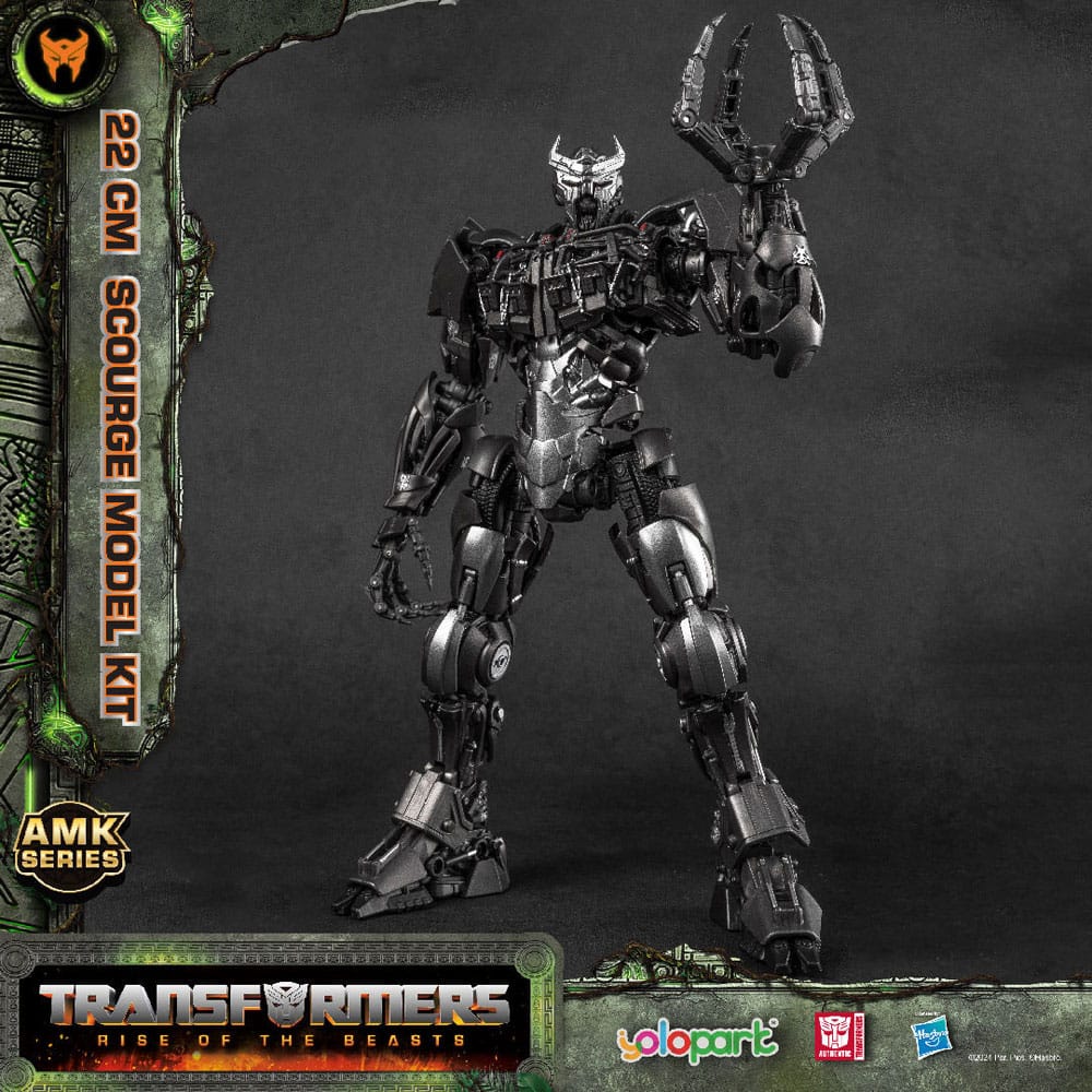 Yolopark Transformers Rise of the Beasts Scourge AMK Series Plastic Model Kit