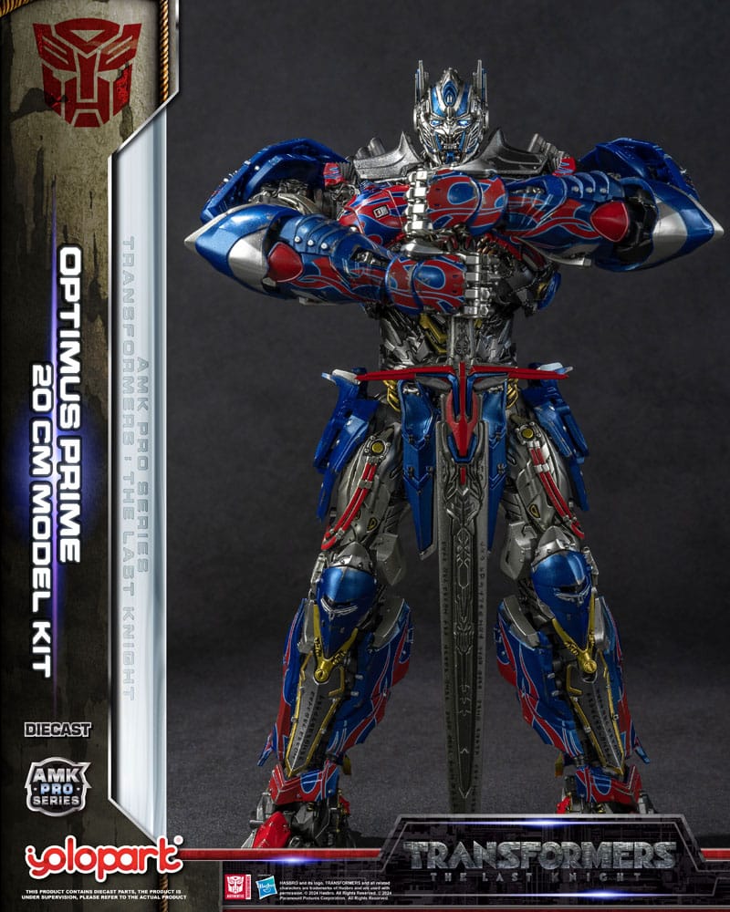 Yolopark Transformers The Last Knight Optimus Prime AMK Pro Series Plastic Model Kit (Oversea Version)
