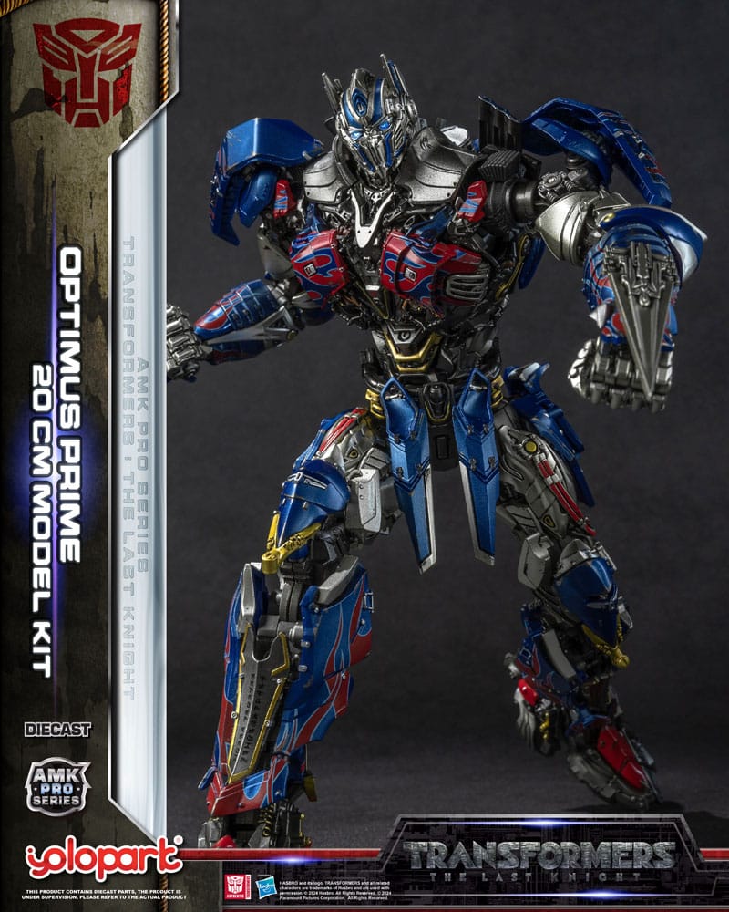 Yolopark Transformers The Last Knight Optimus Prime AMK Pro Series Plastic Model Kit (Oversea Version)