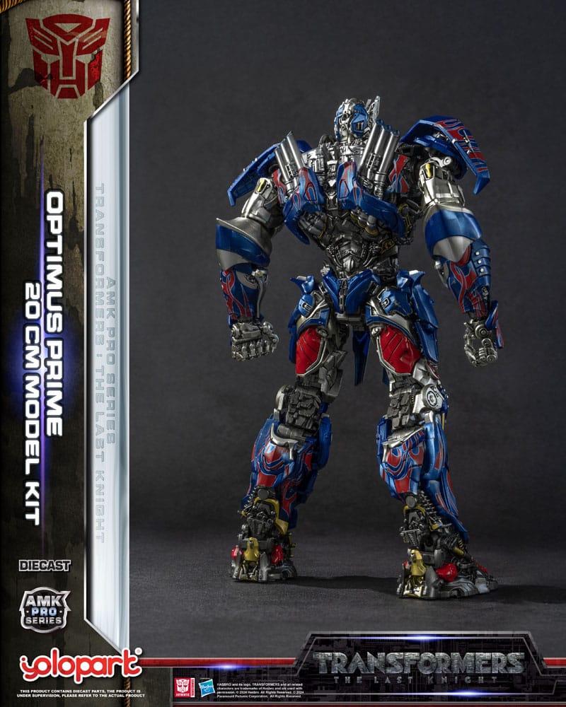 Yolopark Transformers The Last Knight Optimus Prime AMK Pro Series Plastic Model Kit (Oversea Version)