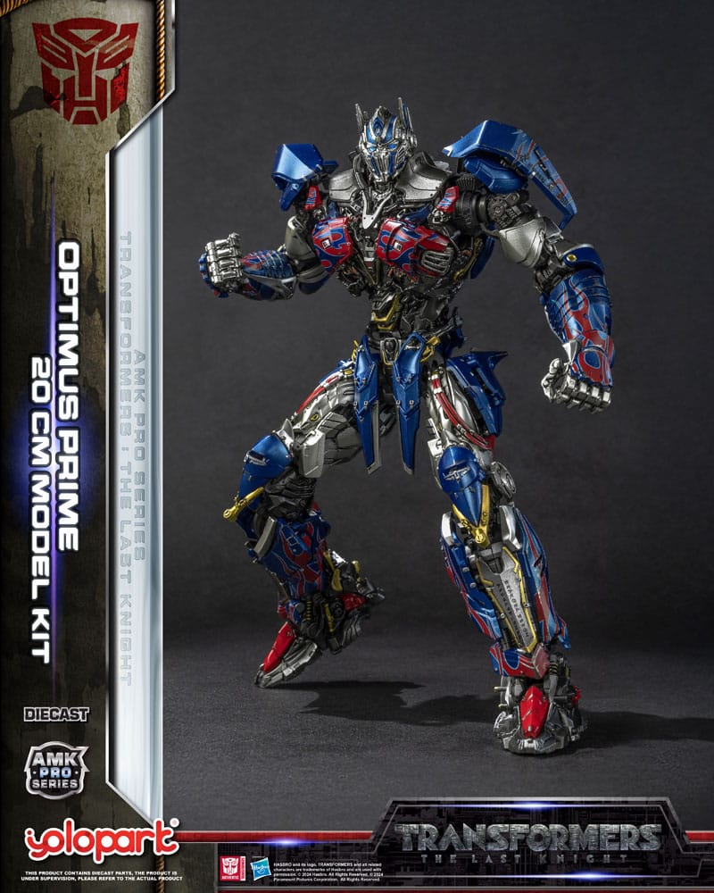 Yolopark Transformers The Last Knight Optimus Prime AMK Pro Series Plastic Model Kit (Oversea Version)
