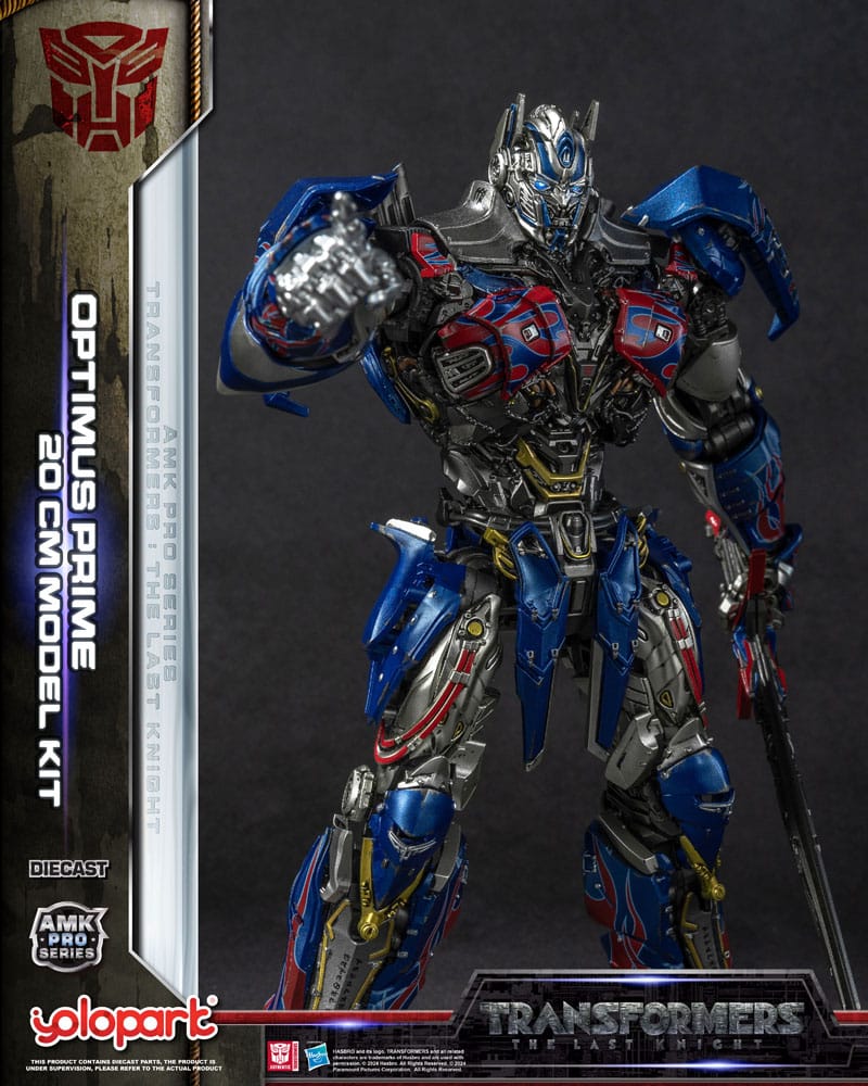 Yolopark Transformers The Last Knight Optimus Prime AMK Pro Series Plastic Model Kit (Oversea Version)