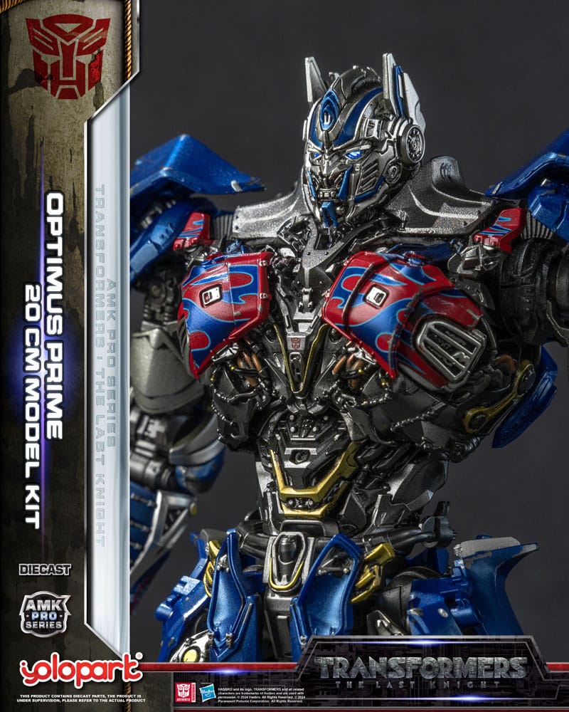 Yolopark Transformers The Last Knight Optimus Prime AMK Pro Series Plastic Model Kit (Oversea Version)