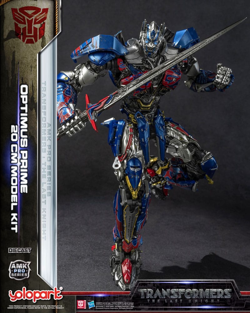 Yolopark Transformers The Last Knight Optimus Prime AMK Pro Series Plastic Model Kit (Oversea Version)