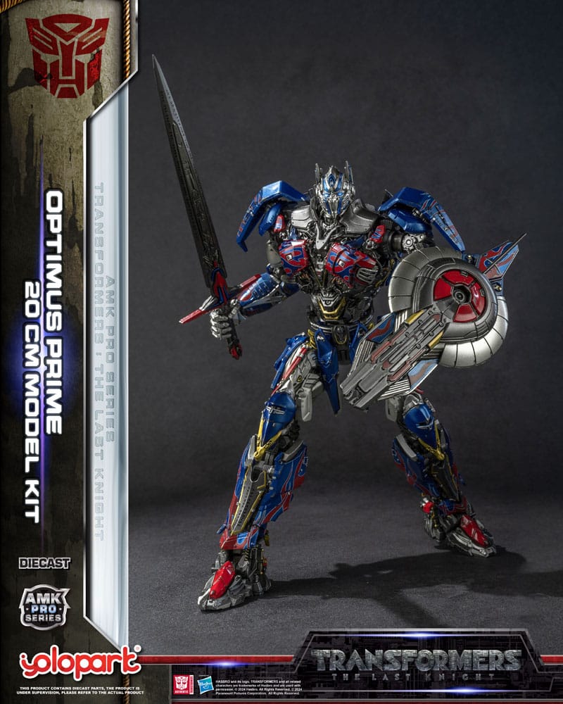 Yolopark Transformers The Last Knight Optimus Prime AMK Pro Series Plastic Model Kit (Oversea Version)