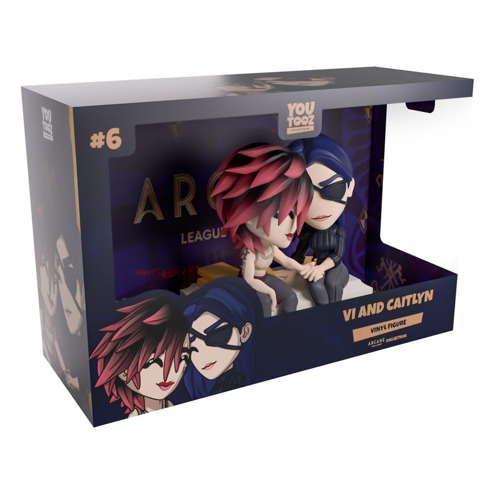Youtooz Arcane Vi & Caitlyn 2er-Pack Vinyl Figuren