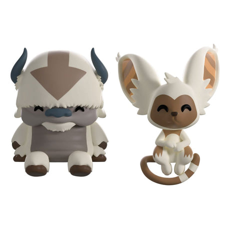 Youtooz Avatar The Last Airbender Appa and Momo Monitor Buddiez Vinyl Figuren
