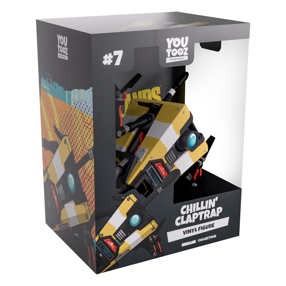 Youtooz Borderlands Chillin Claptrap Vinyl Figur