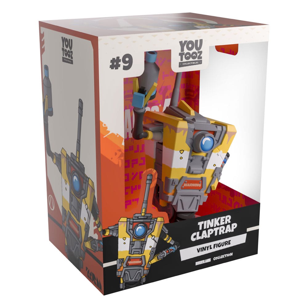 Youtooz Borderlands Tinker Claptrap Vinyl Figur