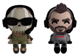 Youtooz Call of Duty Vinyl Figuren Ghost & Soap Monitor Buddiez 7 cm