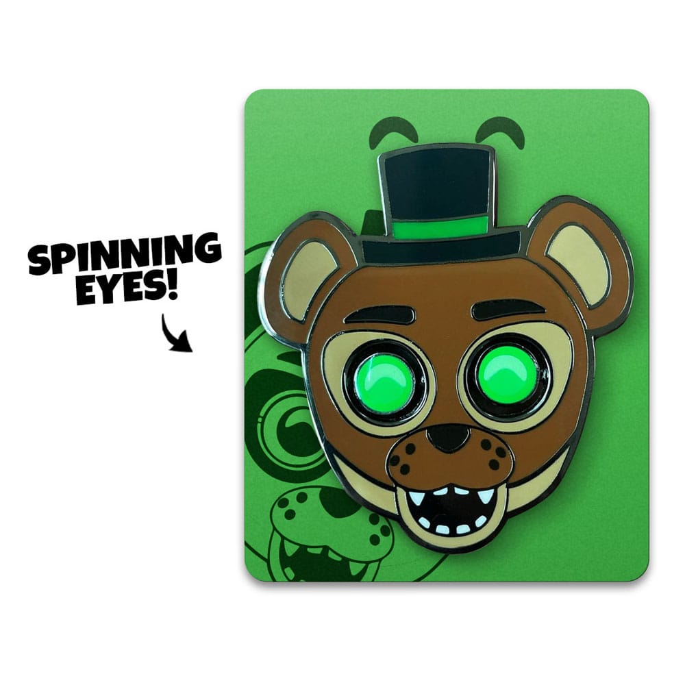 Youtooz Five Nights at Freddy´s Ansteck-Pin Popgoes The Weasel Glow in the Drak Spinning 5 cm