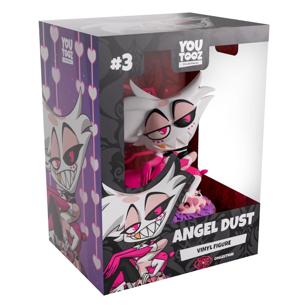 Youtooz Hazbin Hotel Vinyl Figur Angel Dust 10 cm
