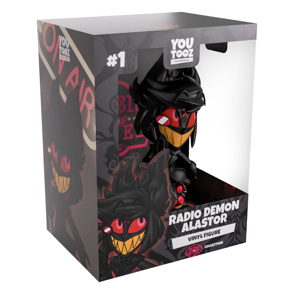 Youtooz Hazbin Hotel Vinyl Figur Radio Demon Alastor 14 cm