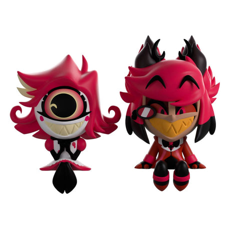 Youtooz Hazbin Hotel Vinyl Figuren Alastor & Niffty Monitor Buddiez