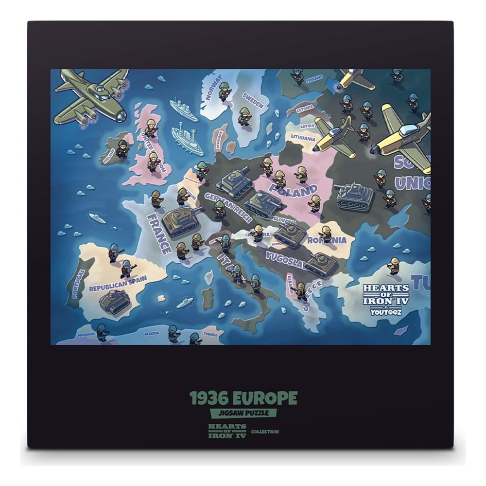 Youtooz Hearts of Iron 1936 Europa Puzzle
