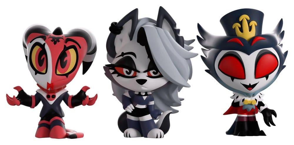 Youtooz Helluva Boss Blitzo Loona & Stolas Mini Tooz Minifiguren 3er-Pack