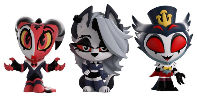 Youtooz Helluva Boss Blitzo Loona & Stolas Mini Tooz Minifiguren 3er-Pack