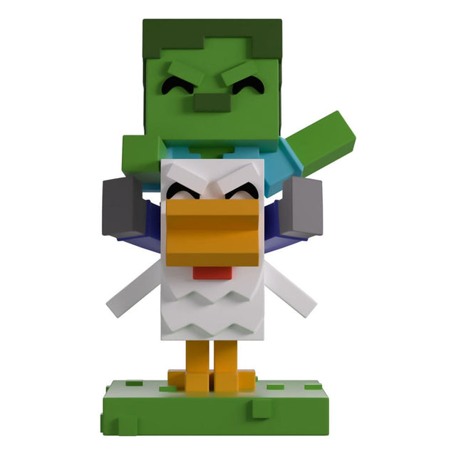 Youtooz Minecraft Chicken Jockey Vinyl Figur