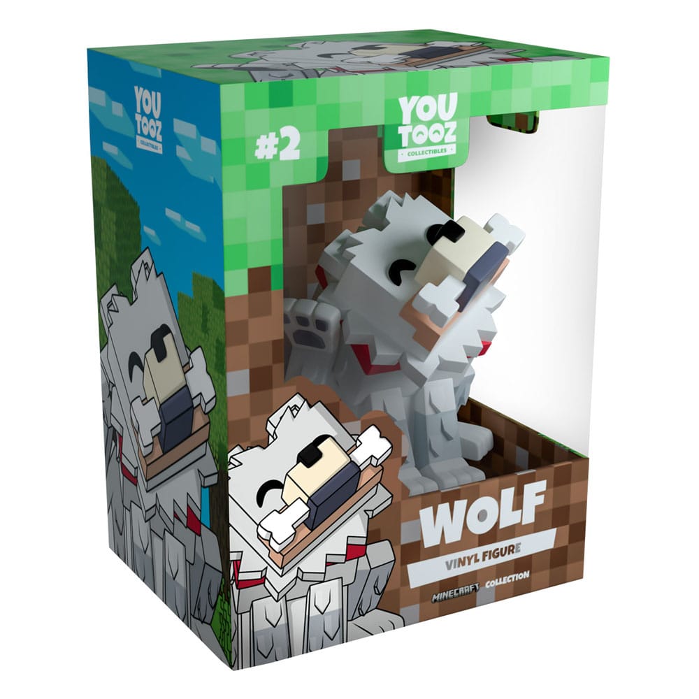 Youtooz Minecraft Haunted Wolf Vinyl Figur