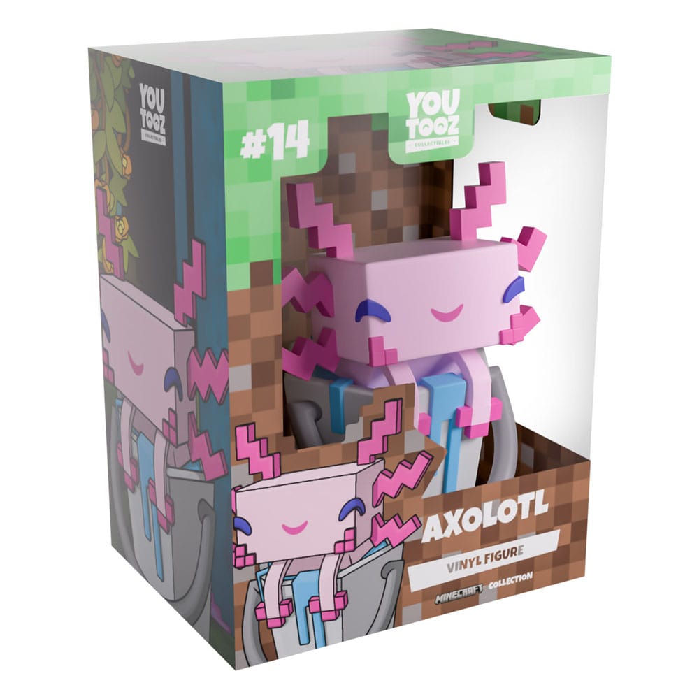 Youtooz Minecraft Vinyl Figur Axolotl 10 cm