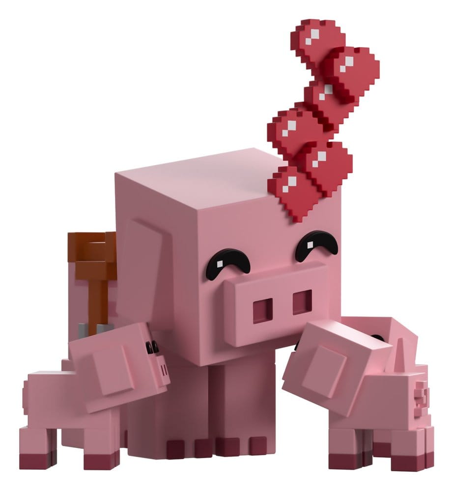 Youtooz Minecraft Vinyl Figur Pig Family 8 cm