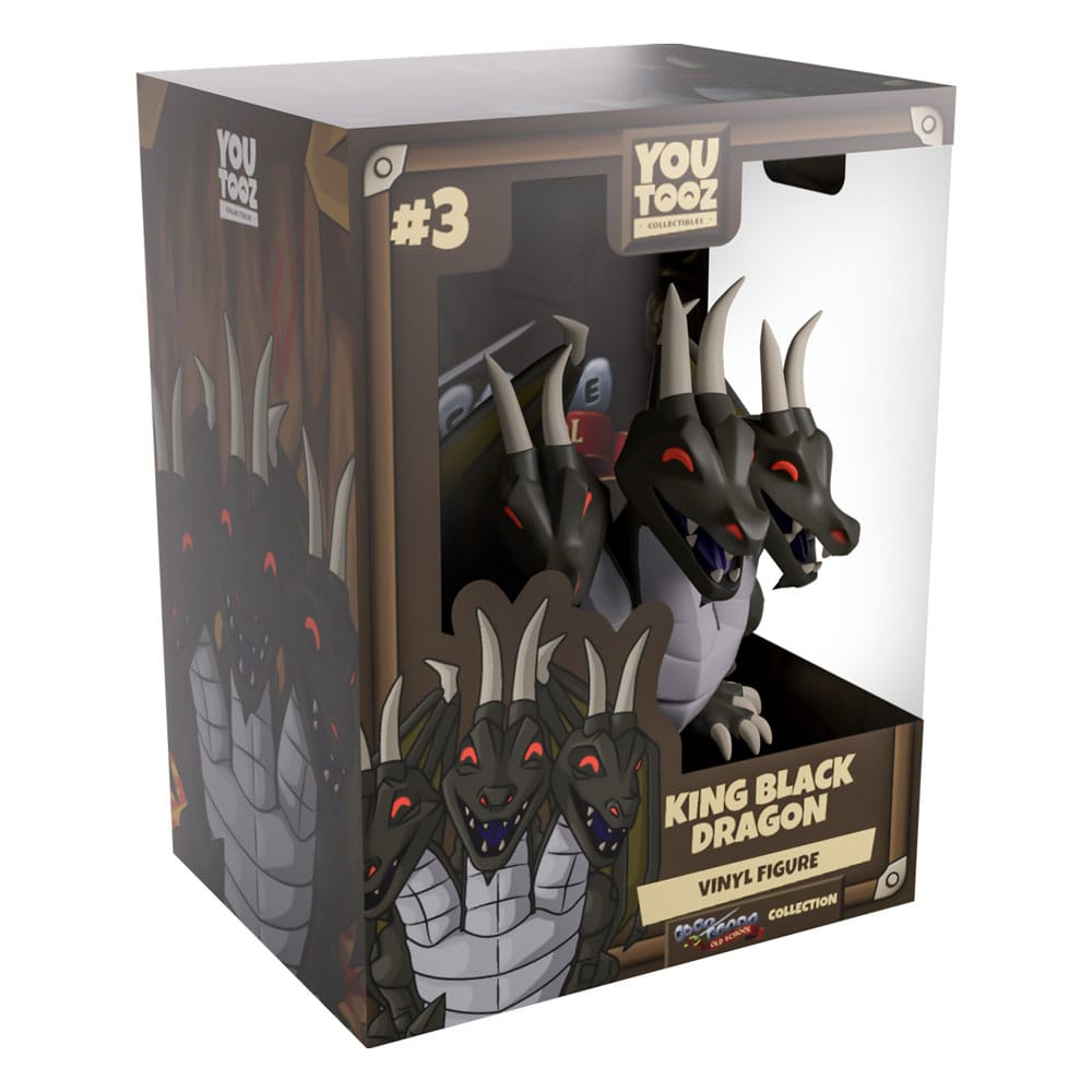 Youtooz Old School RuneScape King Black Dragon Vinyl Figur