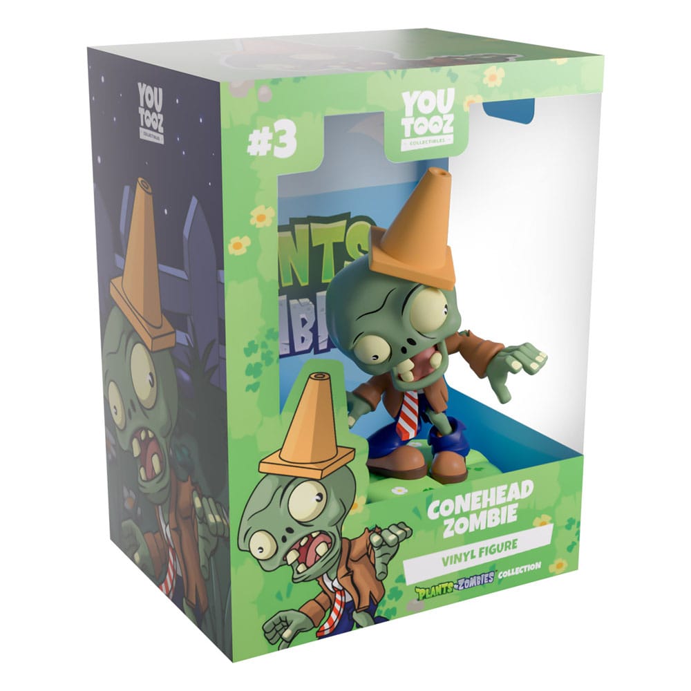 Youtooz Plants vs. Zombies Conehead Zombie Vinyl Figur