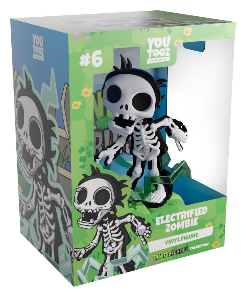 Youtooz Plants vs. Zombies Vinyl Figur Elektrisierter Zombie 12 cm