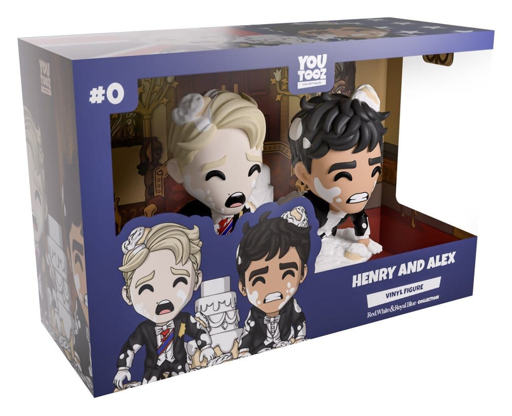 Youtooz Red, White & Royal Blue Henry And Alex Vinyl Figur