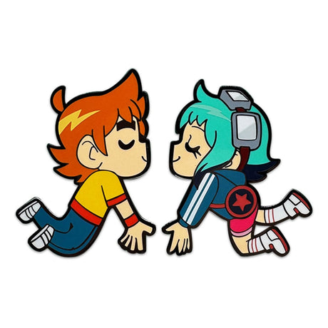 Youtooz Scott Pilgrim Ansteck-Pin Scott & Ramona Kissing 5 cm