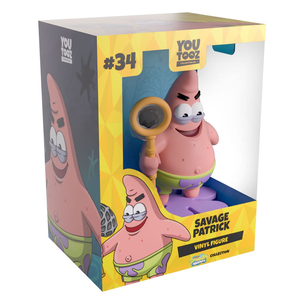 Youtooz SpongeBob Schwammkopf Savage Patrick Vinyl Figur