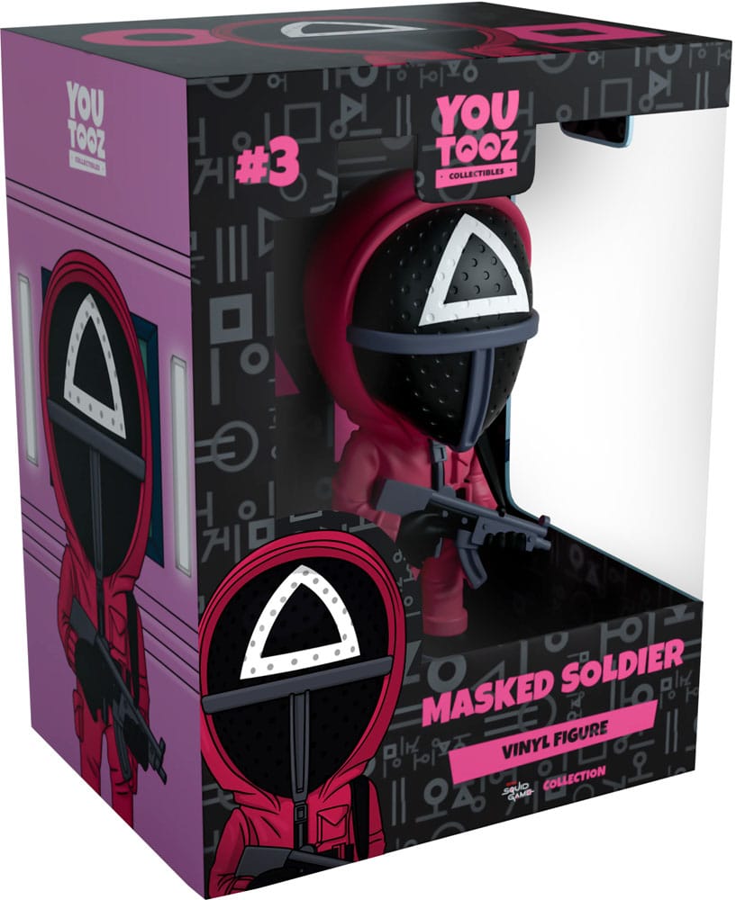 Youtooz Squid Game Masked Soldier Vinyl Figur