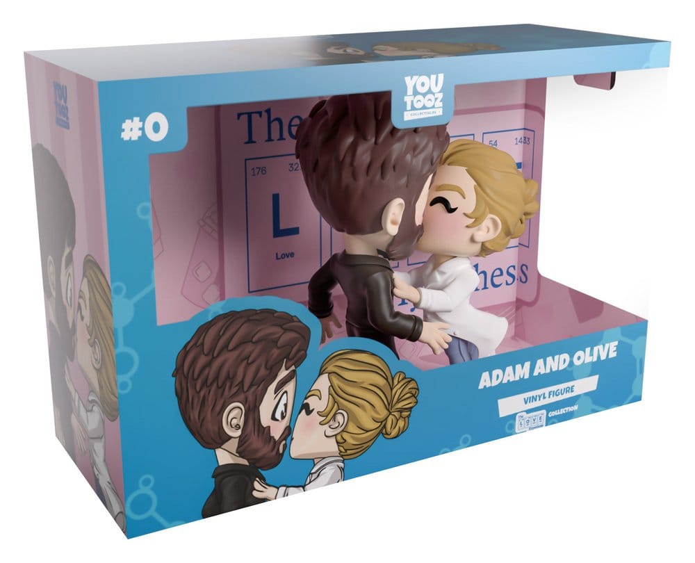 Youtooz The Love Hypothesis Adam and Olive Vinyl Figur