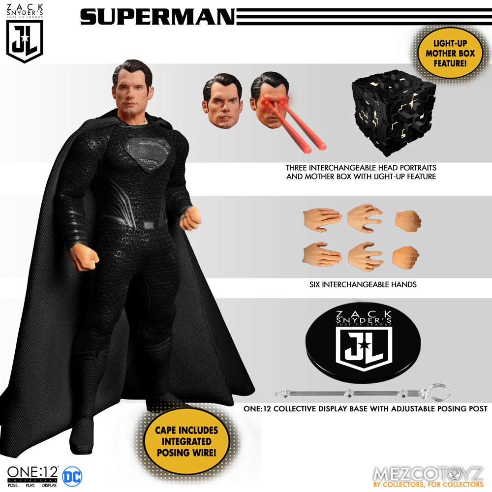 Zack Snyder’s Justice League Actionfiguren 1/12 Deluxe Steel Box Set 15 - 17 cm