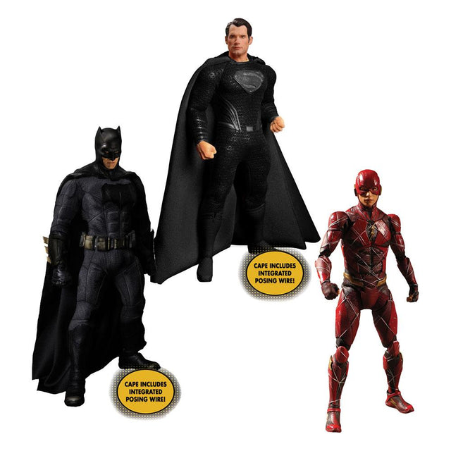 Zack Snyder’s Justice League Actionfiguren 1/12 Deluxe Steel Box Set 15 - 17 cm
