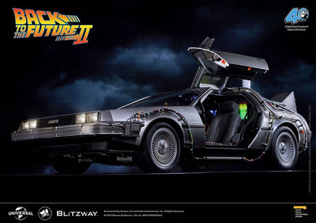 Zurück in die Zukunft II - Zeitmaschine Time Machine Premium UMS Fahrzeug 74 cm 1/6 Fahrzeug Blitzway