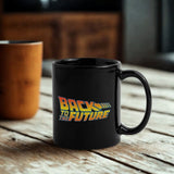 Zurück in die Zukunft Logo Tasse