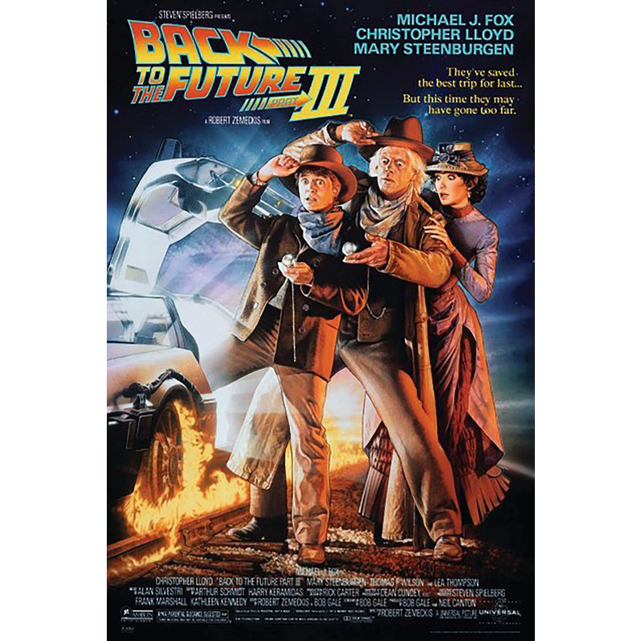 Zurück in die Zukunft - Poster 3er-Set 68,5 x 101,5 cm Filmplakate