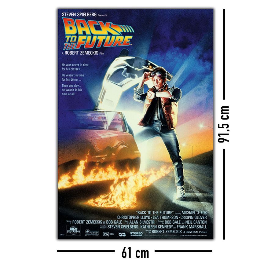 Zurück in die Zukunft - Poster 3er-Set 68,5 x 101,5 cm Filmplakate