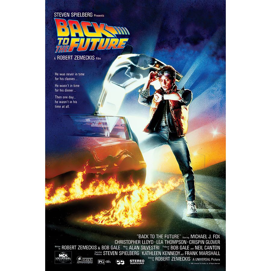 Zurück in die Zukunft - Poster 3er-Set 68,5 x 101,5 cm Filmplakate